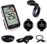 Sigma Rox 4.0 gps zw/wi hr stuurhouder cad/snelh sensor top mount set - thumbnail