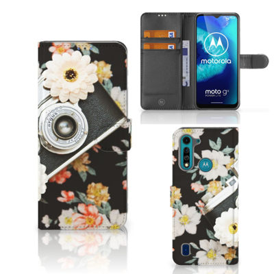 Motorola G8 Power Lite Telefoonhoesje met foto Vintage Camera Motorola G8 Power Lite Telefoonhoesje met foto Vintage Camera