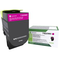 Lexmark Tonercassette (recycling) CS317 CS417 CS517 CX317 CX417 CX517 Origineel Magenta 2300 bladzijden 71B20M0 - thumbnail