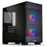 Lian Li LANCOOL 205M Mesh Micro-ATX-Gehäuse, Gehard Glas - Zwart