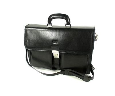 2 vaks aktetas documententas schoudertas zwart