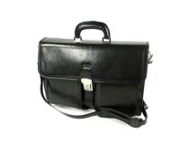 2 vaks aktetas documententas schoudertas zwart