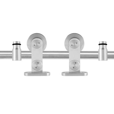 Schuifdeursysteem Singleton RVS 200 cm