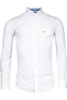 Giordano Regular Fit Overhemd Korte mouw wit