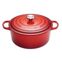 LE CREUSET - Signature - Braadpan rond 24cm 4,20l Kersenrood - thumbnail