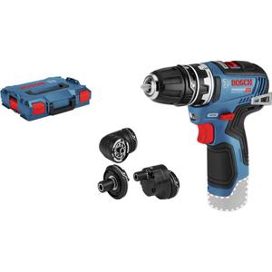 Bosch Professional GSR 12V-35 FC 06019H3003 Accu-schroefboormachine 12 V Li-ion Incl. accessoires, Incl. koffer, Zonder accu, Zonder lader