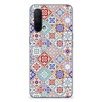 OnePlus Nord CE 5G TPU Siliconen Hoesje Tiles Color - thumbnail