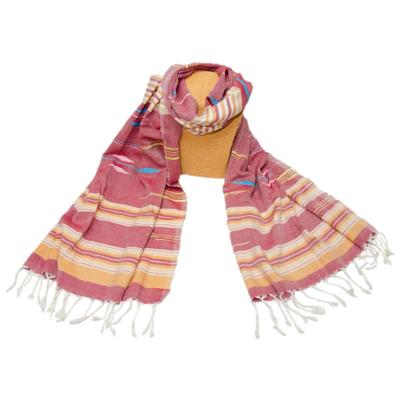 Sjaal Ferka Marsalavan Katoenviscose (Rood-Geel) Sjaal Ferka Marsalavan Katoenviscose (Rood-Geel)