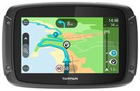 TomTom Rider 420 Motornavigatiesysteem (4,3 inch, met bochtige en bergachtige afstanden, speciaal voor motorfietsen, kaartupdates, Europa 49 landen, TomTom Traffic en radarcamera's, handsfree bellen