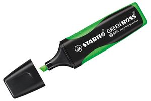 STABILO GREEN BOSS, milieuvriendelijke markeerstift, groen, per stuk