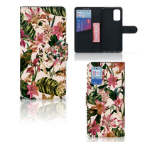 Samsung Galaxy A32 4G Hoesje Flowers - thumbnail