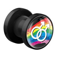 Tunnel met Pride! design Acryl Tunnels & Plugs