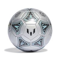 adidas Club Messi Voetbal Maat 5 Zilver Zwart Lichtblauw