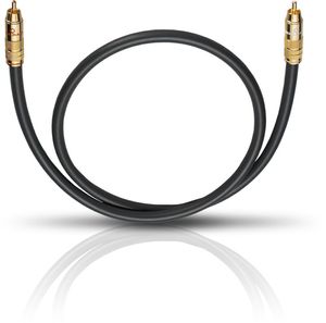 OEHLBACH NF 214 Sub 400 audio kabel 4 m RCA Zwart, Antraciet