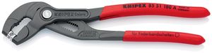 Knipex Veerbandklemtang | tot. lengte 180 mm capaciteit max. 50 mm | instellingen 15 | kunststof mantel | 1 stuk - 85 51 180 A - 85 51 180 A