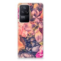 Xiaomi Poco F4 TPU Case Bosje Bloemen