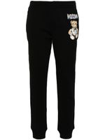 Moschino pantalon de jogging à imprimé Teddy Bear - Noir