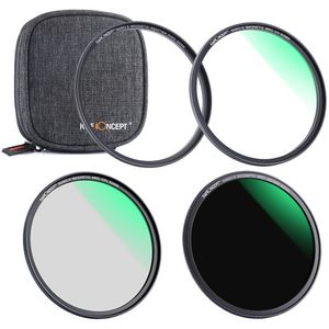 K&F Concept Magnetic CPL-ND-UV Filter Kit 77mm