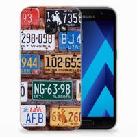 Samsung Galaxy A3 2017 Siliconen Hoesje met foto Kentekenplaten