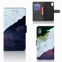 Apple iPhone Xs Max Book Case Sea in Space