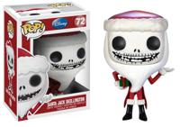 Nightmare Before Christmas POP! Vinyl Figure Santa Jack Skellington 10cm - thumbnail