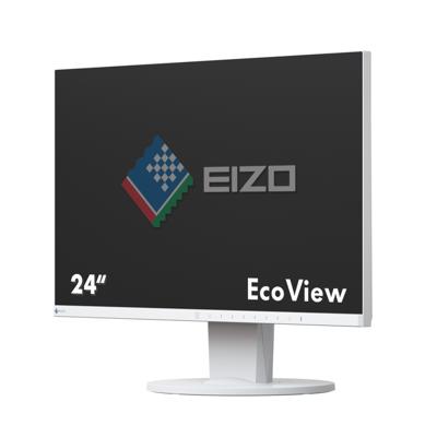 EIZO EV2450-WT LED-monitor 60.5 cm (23.8 inch) Energielabel A+ (A+ - F) 1920 x 1080 pix Full HD 5 ms DVI, USB, VGA, HDMI, DisplayPort, Audio, 5.1 (3.5 mm EIZO EV2450-WT LED-monitor 60.5 cm (23.8 inch) Energielabel A+ (A+ - F) 1920 x 1080 pix Full HD 5 ms DVI, USB, VGA, HDMI, DisplayPort, Audio, 5.1 (3.5 mm