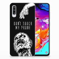 Silicone-hoesje Samsung Galaxy A70 Zombie