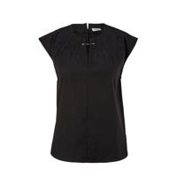 s.Oliver BLACK LABEL top met plooien zwart