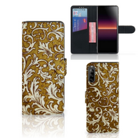 Wallet Case Sony Xperia L4 Barok Goud - thumbnail