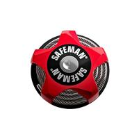 TECTORY SAFEMAN Multifunctioneel kabelslot, rood