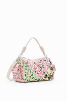 Canvas tas bloemen M - WHITE - U - thumbnail