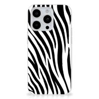 iPhone 15 Pro Max TPU Hoesje Zebra - thumbnail