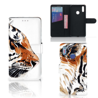 Hoesje Huawei Y7 (2019) Watercolor Tiger