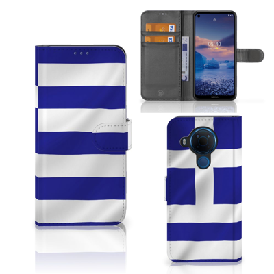 Nokia 5.4 Bookstyle Case Griekenland Nokia 5.4 Bookstyle Case Griekenland