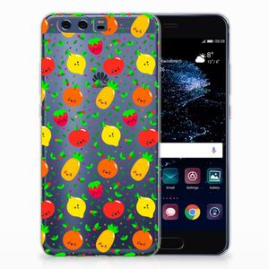 Huawei P10 Plus Siliconen Case Fruits