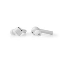 Nedis HPBT5055WT hoofdtelefoon/headset Hoofdtelefoons Draadloos In-ear Oproepen/muziek Bluetooth Wit - thumbnail