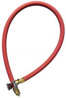 Mirage pompslang voetpomp rubber rood