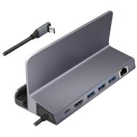 LogiLink UA0408 USB-C dockingstation Geschikt voor merk: Universeel USB-C Power Delivery - thumbnail