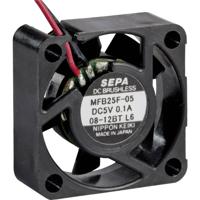 SEPA MFB25F05 Axiaalventilator 5 V/DC 4.2 m³/h (l x b x h) 25 x 25 x 10 mm - thumbnail