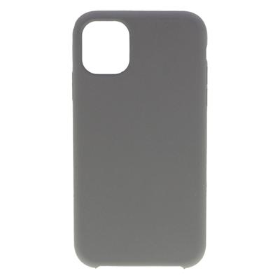 Shop4 - iPhone 11 Pro Max Hoesje - Zachte Back Case Mat Grijs