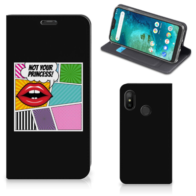 Xiaomi Mi A2 Lite Hippe Standcase Popart Princess