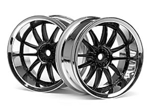 Work xsa 02c wheel 26mm chrome/black (6mm offset)