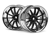 Work xsa 02c wheel 26mm chrome/black (6mm offset) - thumbnail