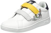 FILA Jongens Wb Crosscourt 2 Nt Low Kids Sneaker, Wit Fila Navy, 32 EU