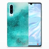 Hoesje maken Huawei P30 Painting Blue