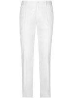 Dolce & Gabbana pressed-crease tailored trousers - Blanc - thumbnail