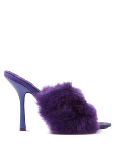 Burberry mules Minnie 115 mm - Violet