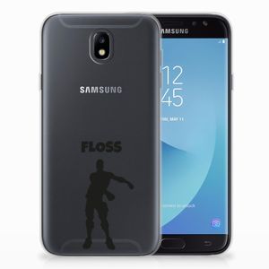 Samsung Galaxy J7 2017 | J7 Pro Telefoonhoesje met Naam Floss