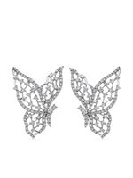 LEO PIZZO boucles d'oreilles Light Wings en or blanc 18ct ornées de diamants - Argent