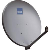 Schwaiger-satellietschotel aluminium 100 cm antraciet- topkwaliteit - 10 jaar garantie